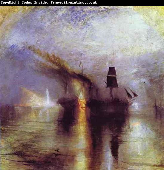 J.M.W. Turner Peace - Burial at Sea.
